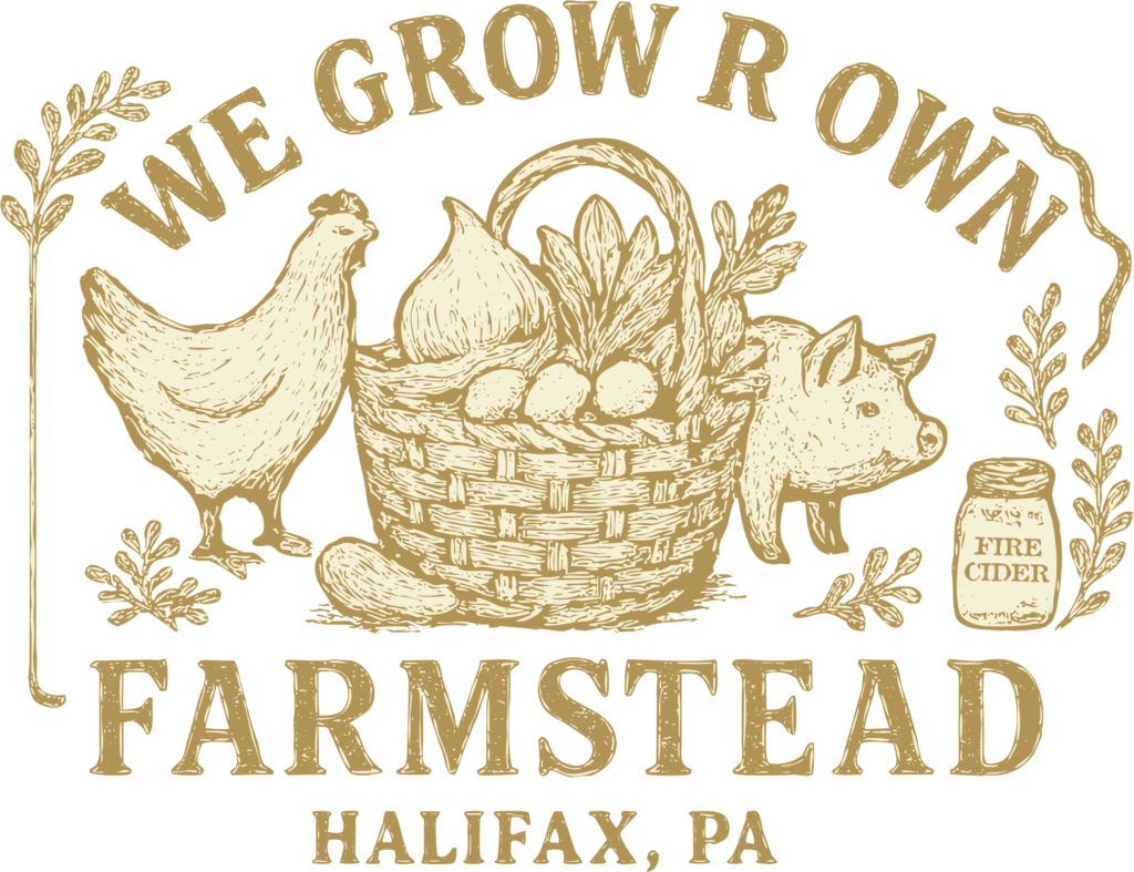we grow r own. logo